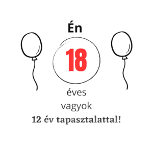 Én 18 éves vagyok 12 év tapasztalattal